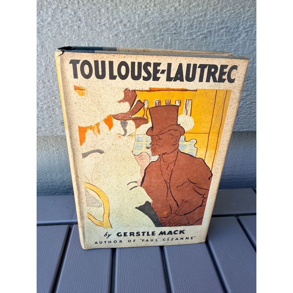 Toulouse-Lautrec by Gerstle Mack 1953 Alfred A Knopf Art Biography Hardcover